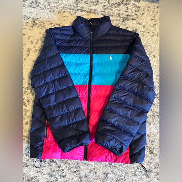NWOT Polo Ralph Lauren Puffer Jacket Medium - Picture 1 of 9